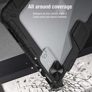 Чехол-книжка Nillkin Bumper Pro для Apple iPad Pro 12.9" (2020-2022) / Air 13" (2024-26) Black