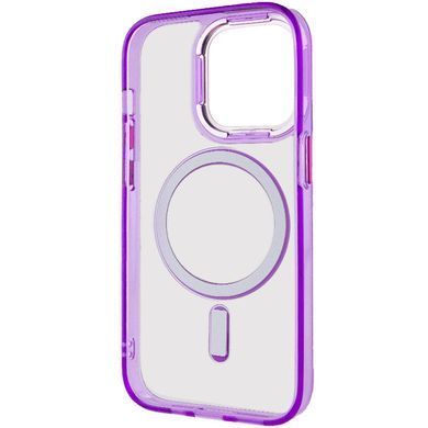 Чохол TPU Iris with Magnetic Fit для Apple iPhone 14 Pro Max (6.7") Фіолетовий