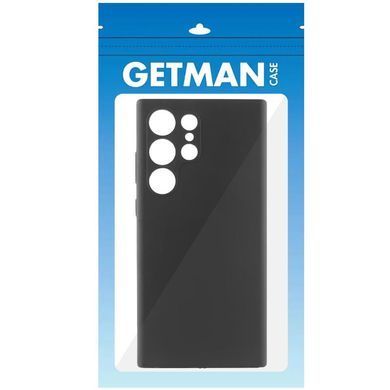 Чехол TPU GETMAN Liquid Silk Full Camera для Samsung Galaxy S26 Ultra Черный / Black