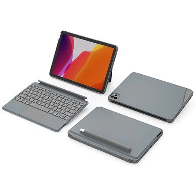 Уцінка Клавіатура WIWU Combo Touch iPad keyboard case 10.9/2022 Відкрита упаковка / Grey