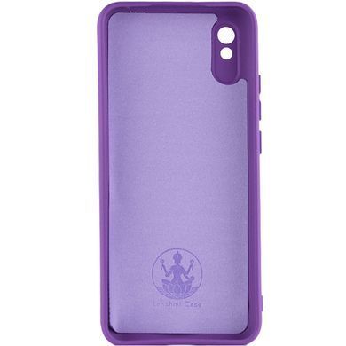 Чехол Silicone Cover Lakshmi Full Camera (A) для Xiaomi Redmi 9A Фиолетовый / Purple