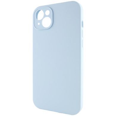 Чехол Silk Full Camera Protective (AA) NO LOGO для Apple iPhone 15 (6.1") Голубой / Sweet Blue