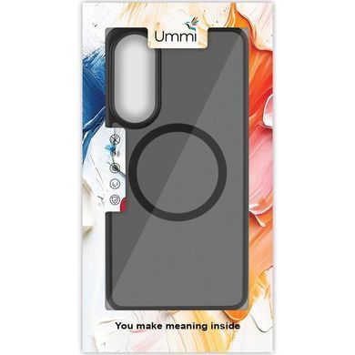 Чехол Ummi Colorful with Magnetic Fit для Samsung Galaxy S25 Edge Черный / Black
