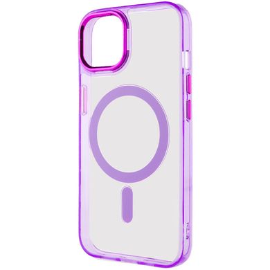 Чехол TPU Iris with MagSafe для Apple iPhone 13 (6.1") Фиолетовый