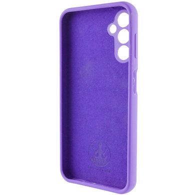 Чехол Silicone Cover Lakshmi Full Camera (AAA) для Samsung Galaxy A24 4G Фиолетовый / Amethyst