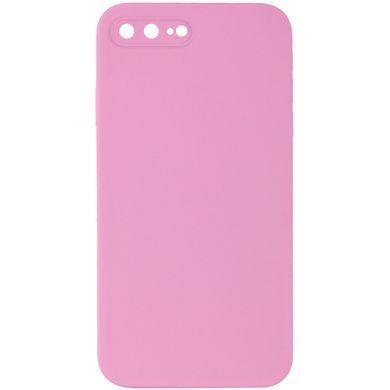 Чехол Silk Square Full Camera Protective (AA) NO LOGO для Apple iPhone 7 plus/8 plus (5.5") Розовый / Light pink
