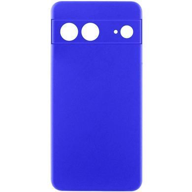 Чохол Silicone Cover Ummi Lakshmi Full Camera (AA) для Google Pixel 7 Синій / Iris