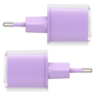 СЗУ Acefast A53 GaN Sparkling series PD30W (1USB-C) Alfalfa purple