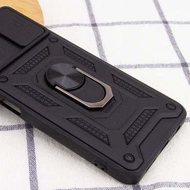 Ударостійкий чохол Camshield Serge Ring для Xiaomi Poco M4 Pro 5G Чорний