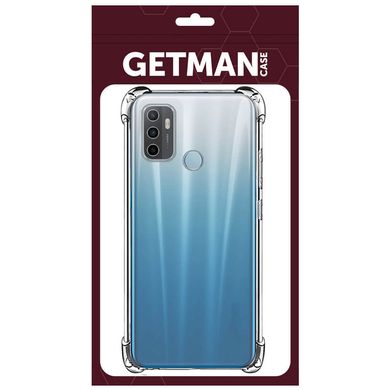 TPU чехол GETMAN Ease logo усиленные углы для Oppo A53 / A32 / A33 Бесцветный (прозрачный)