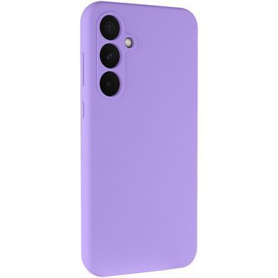 Чохол Silicone Cover Lakshmi Full Camera (AAA) для Samsung Galaxy A55 Бузковий / Dasheen