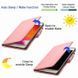 Шкіряний чохол Art Case з візитницею для Samsung Galaxy Tab S7+ Рожевий фото 4