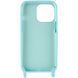 Чехол TPU two straps California для Apple iPhone 13 Pro Max (6.7") Бирюзовый / Marine Green фото 3
