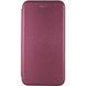Кожаный чехол-книжка Classy для Apple iPhone 7 / 8 / SE (2020) (4.7") Бордовый