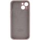 Чехол Silicone Case Full Camera Protective (AA) для Apple iPhone 15 Plus (6.7") Серый / Lavender фото 2