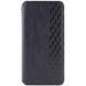Кожаный чехол-книжка GETMAN Cubic (PU) для Samsung Galaxy S25 FE Черный