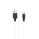Дата кабель Hoco X21 Silicone Type-C Cable (1m) Черный / Белый фото 2