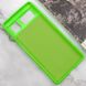 Чехол Silicone Cover Lakshmi (A) для Google Pixel 6 Салатовый / Neon Green фото 3