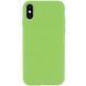 Чехол Silk Full Protective (AA) NO LOGO для Apple iPhone X / XS (5.8") Мятный / Mint