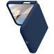 Чехол Foldables Silicone Cover Lakshmi (AAA) для Samsung Galaxy Z Flip5 Темно-синий / Midnight blue фото 3