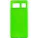 Чехол Silicone Cover Lakshmi (A) для Google Pixel 6 Салатовый / Neon Green фото 1
