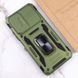 Ударостійкий чохол Camshield Army Ring для Xiaomi Redmi Note 11 Pro 4G/5G / 11E Pro / 12 Pro 4G Оливковий / Army Green фото 6