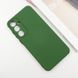 Чохол TPU GETMAN Liquid Silk Full Camera для Samsung Galaxy S24+ Зелений / Dark green фото 2