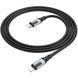 Дата кабель Borofone BX101 Creator 27W Type-C to Lightning (1m) Black фото 4