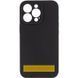 Чехол Silicone Case Full Camera Protective (AA) NO LOGO для Apple iPhone 17 Pro (6.3") Черный / Black