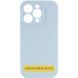 Чехол Silicone Case Full Camera Protective (AA) NO LOGO для Apple iPhone 16 (6.1") Голубой / Sweet Blue