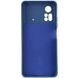 Чехол Silicone Cover Lakshmi Full Camera (A) для Xiaomi Poco X4 Pro 5G Синий / Navy Blue фото 2