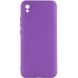 Чехол Silicone Cover Lakshmi Full Camera (A) для Xiaomi Redmi 9A Фиолетовый / Purple фото 1