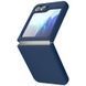 Чехол Foldables Silicone Cover Lakshmi (AAA) для Samsung Galaxy Z Flip5 Темно-синий / Midnight blue фото 2