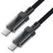 Дата кабель Acefast C12-03 Type-C to Type-C 60W (1.2m) Black фото 2