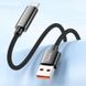 Дата кабель Hoco U125 Benefit 5A USB to Type-C (1.2m) Black фото 5