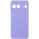 Чехол Silicone Cover Lakshmi Full Camera (AAA) для Google Pixel 7 Сиреневый / Dasheen