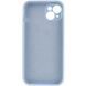 Чехол Silk Full Camera Protective (AA) NO LOGO для Apple iPhone 15 (6.1") Голубой / Sweet Blue фото 4