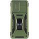Ударостійкий чохол Camshield Army Ring для Xiaomi Redmi Note 11 Pro 4G/5G / 11E Pro / 12 Pro 4G Оливковий / Army Green фото 2