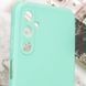 Силіконовий чохол Candy Full Camera для Samsung Galaxy A24 4G Зелений / Menthol фото 5