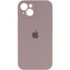 Чехол Silicone Case Full Camera Protective (AA) для Apple iPhone 15 Plus (6.7") Серый / Lavender фото 1