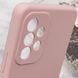 Чехол Silicone Cover Lakshmi Full Camera (AAA) для Samsung Galaxy A52 4G / A52 5G / A52s Розовый / Pink Sand фото 6