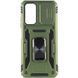 Ударостійкий чохол Camshield Army Ring для Xiaomi Redmi Note 11 Pro 4G/5G / 11E Pro / 12 Pro 4G Оливковий / Army Green фото 3