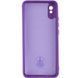 Чехол Silicone Cover Lakshmi Full Camera (A) для Xiaomi Redmi 9A Фиолетовый / Purple фото 2