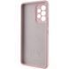 Чехол Silicone Cover Lakshmi Full Camera (AAA) для Samsung Galaxy A52 4G / A52 5G / A52s Розовый / Pink Sand фото 4