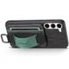 Шкіряний чохол Wallet case and straps для Samsung Galaxy S24 Чорний / Black фото 6
