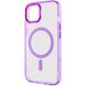 Чехол TPU Iris with MagSafe для Apple iPhone 13 (6.1") Фиолетовый фото 3