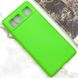 Чехол Silicone Cover Lakshmi (A) для Google Pixel 6 Салатовый / Neon Green фото 2