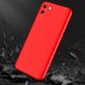 Пластиковая накладка GKK LikGus 360 градусов (opp) для Realme C11 (2020) Красный фото 5