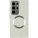 TPU чехол Bonbon Metal Style with Magnetic Fit для Samsung Galaxy S24 Ultra Белый / White фото 2