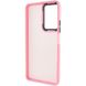 Чехол TPU+PC Lyon Frosted для Oppo A96 Pink фото 3